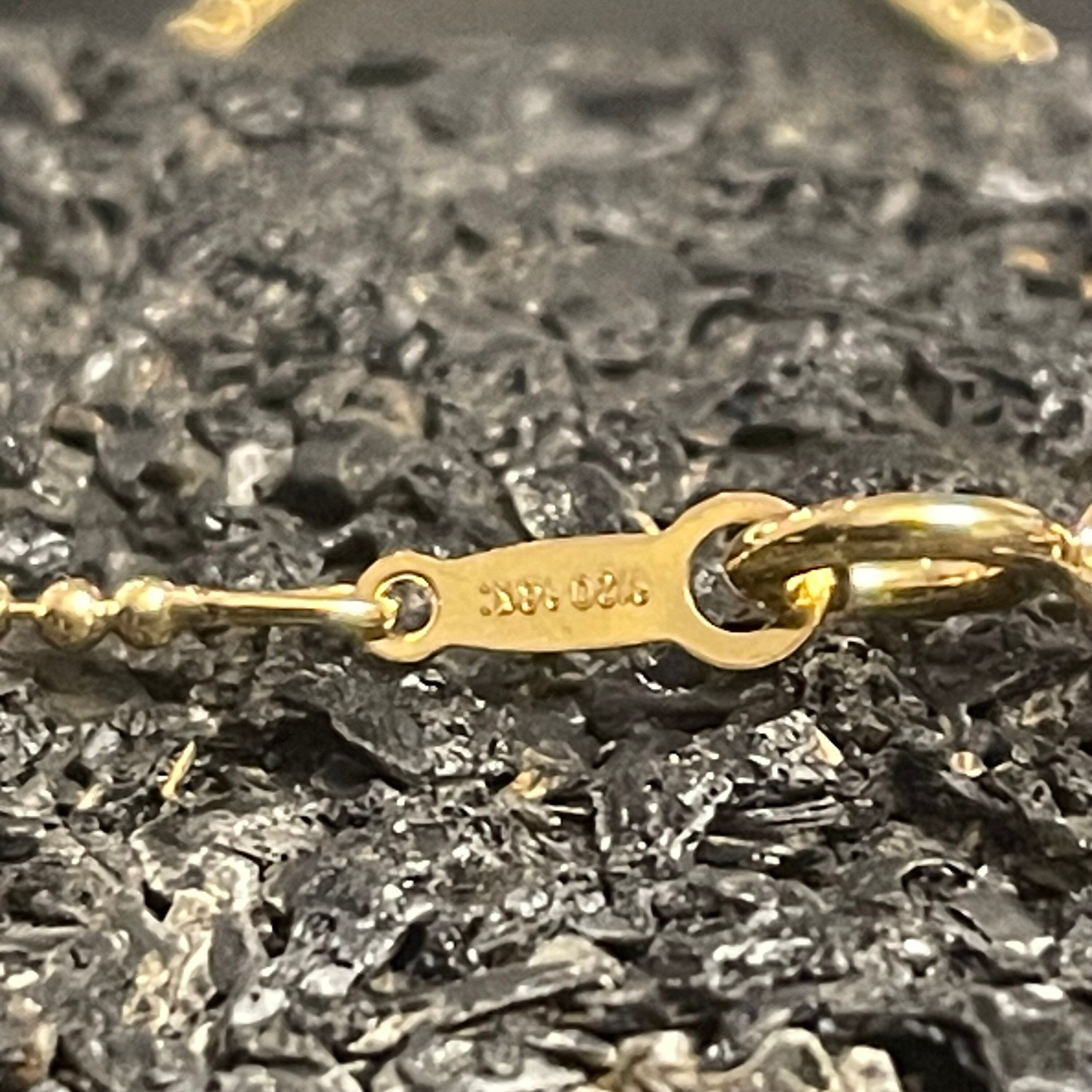 Gold Necklace - 18 Inch  14kt  Gold Filled Beaded Ball Chain  Finished 1.2mm CH111